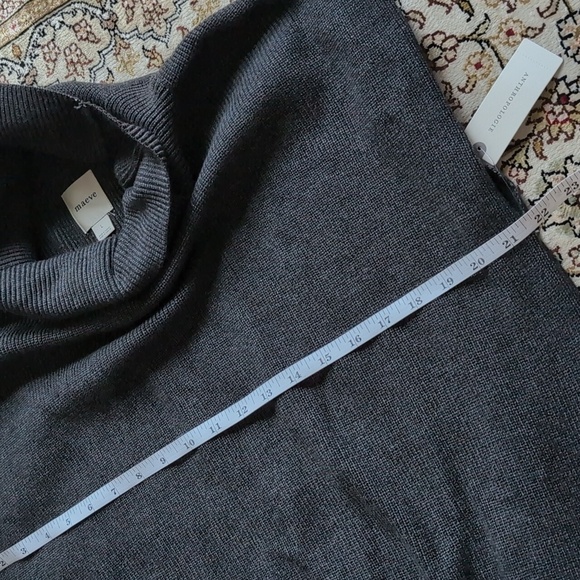 Anthropologie Maeve Mock-Neck Muscle Sweater Vest - Picture 9 of 11